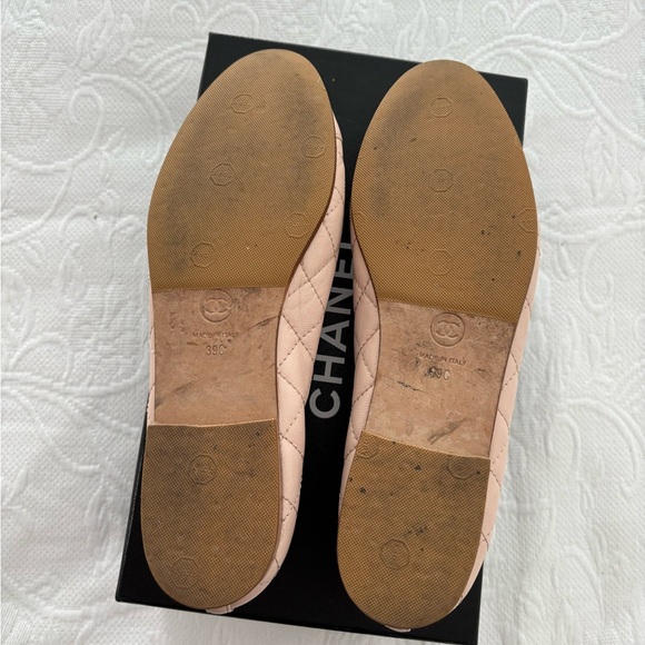 *SOLD* AUTHENTIC Chanel ballet flats ( pink) - Picture 3 of 4